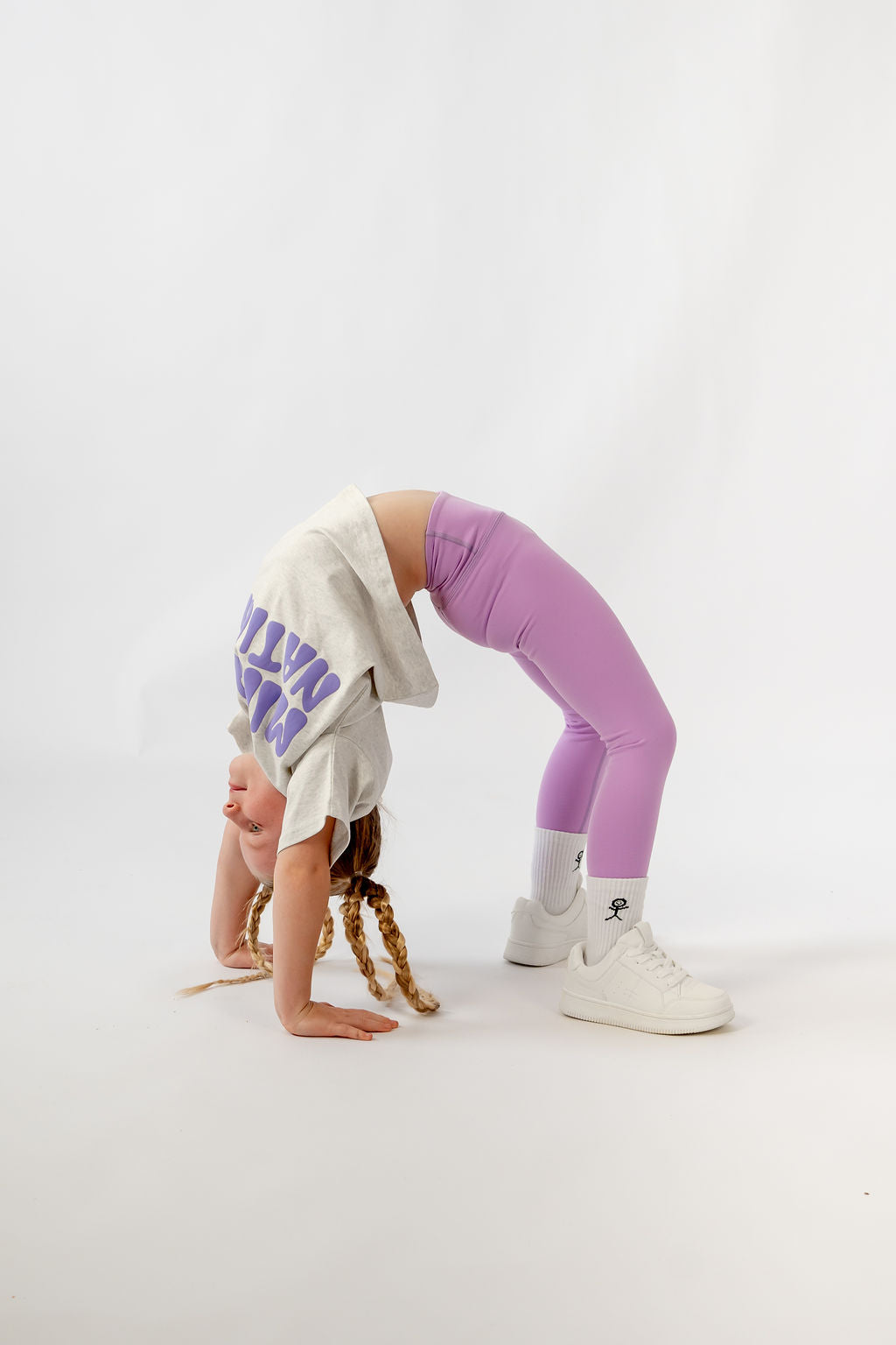 Product photo of Girls Mobility Tee in Grey