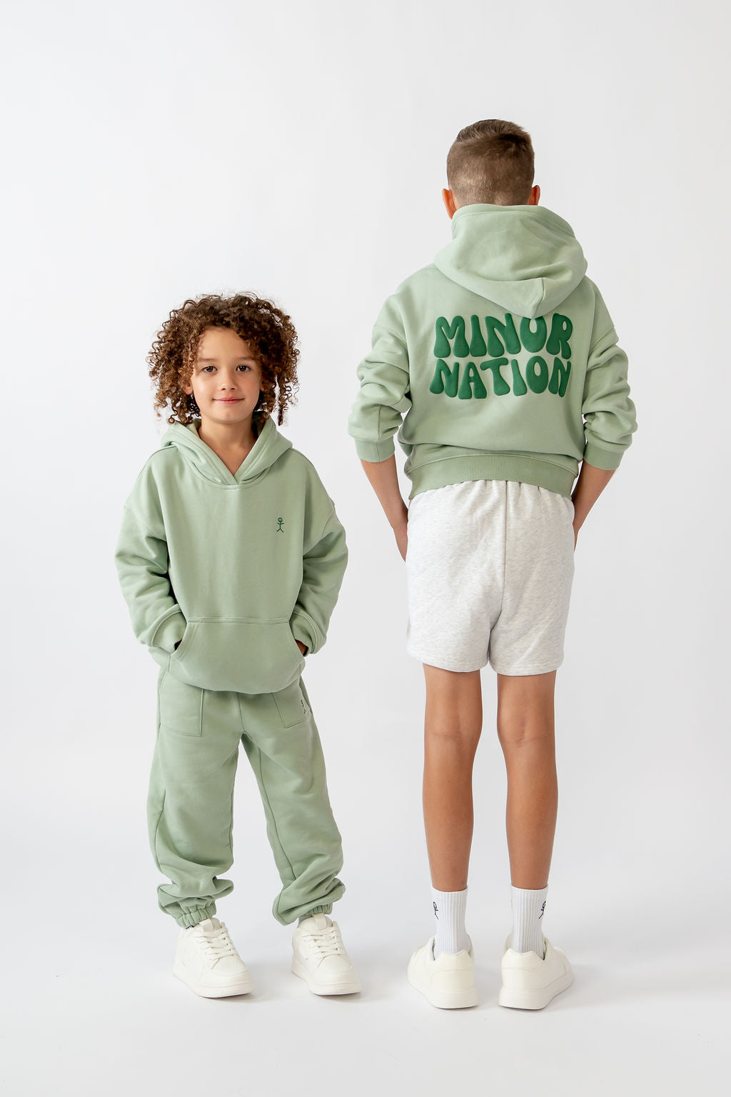 Product photo of Minor Nation's Offstage Hoodie in green